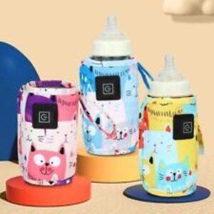 Baby USB Flaschenwärmer, 40 - 60°C, für Unterwegs Flaschen Wärmer Milchwärmer